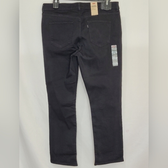 Levi's Black NWT Classic Straight Leg Jeans - Size 16 Short - Picture 5 of 14